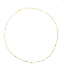 Load image into Gallery viewer, Necklace Choker Balls Gold
