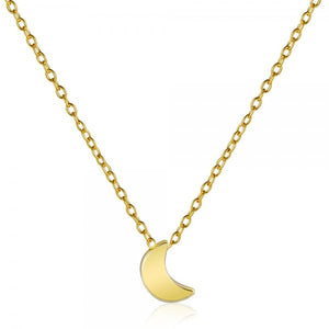 Gold Moon Necklace