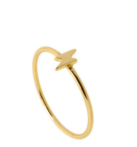 Gold Ray Ring