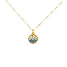 Load image into Gallery viewer, Waves Plate Necklace