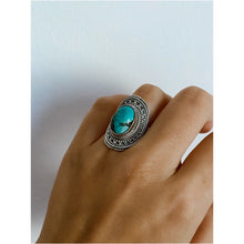 Load image in gallery viewer, Turquoise Mineral Ring