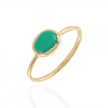 Load image into Gallery viewer, Green Onix Stone Ring