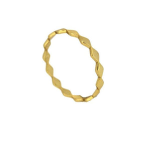 Rhombus Gold Ring